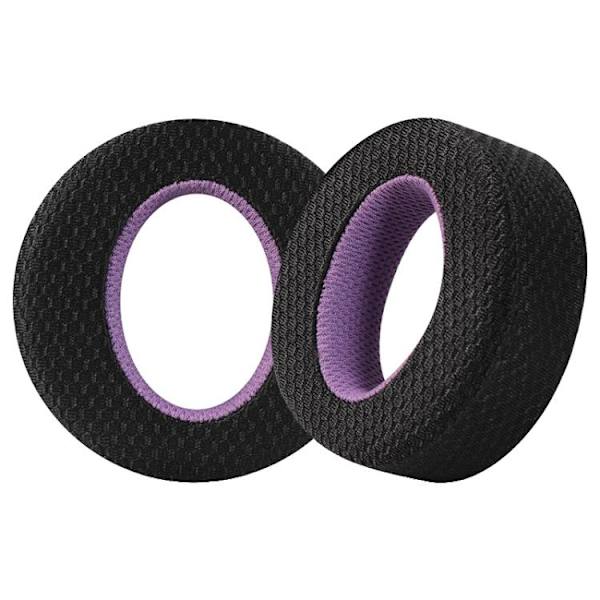 Bløde ørepuder til Sony Playstation 5 Headset - Sort/Lilla