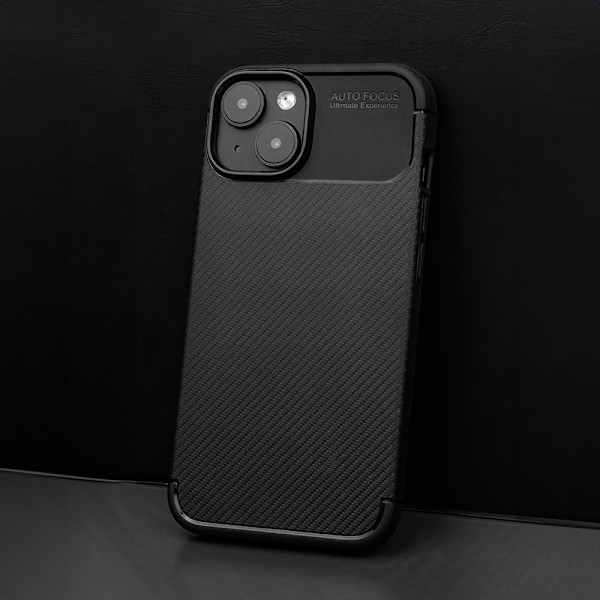 Carbon-rygskal til iPhone 16 Plus