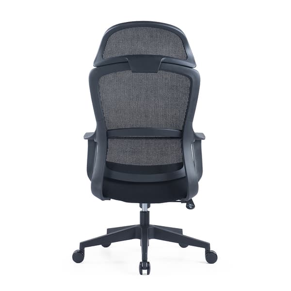 Ergonomisk kontorstol / skrivebordsstol / arbejdsstol med nakke