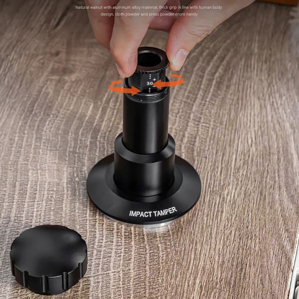 Tamper med justerbart tryck 58 mm / justerbar espressotamper 58