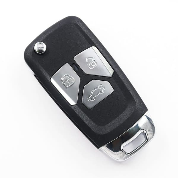Bilnøgleskal med 3 knapper til Audi A4/A5/A6/.VVDI.