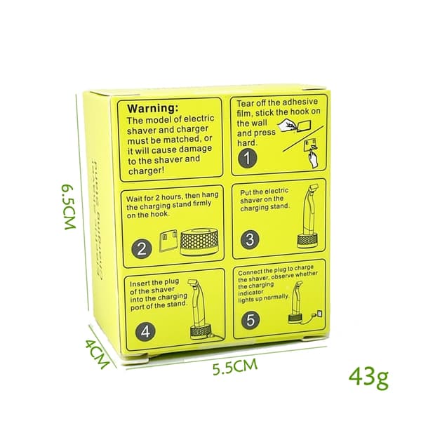 Opladerstativ til Philips QP2520 og QP2630