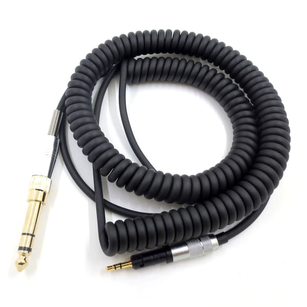 Lydkabel til Audio Technica ATH-M50X / ATH-M40X 6,35+3,5 mm til