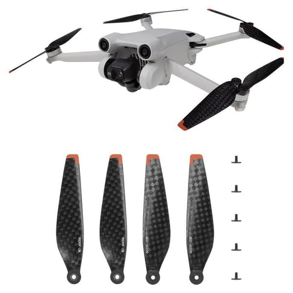 Melua vaimentavat potkurit DJI Mini 3 Pro/4 Pro 4kpl:lle 4kpl