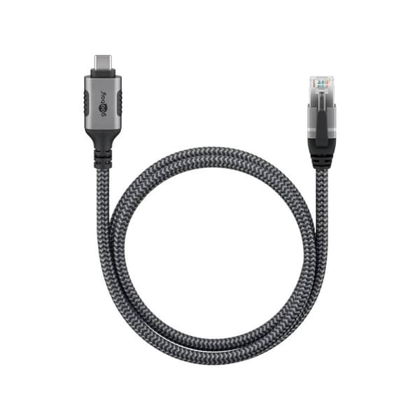 Goobay USB-C-RJ45 Ethernet-kaapeli 2 m - 1 Gbit/s