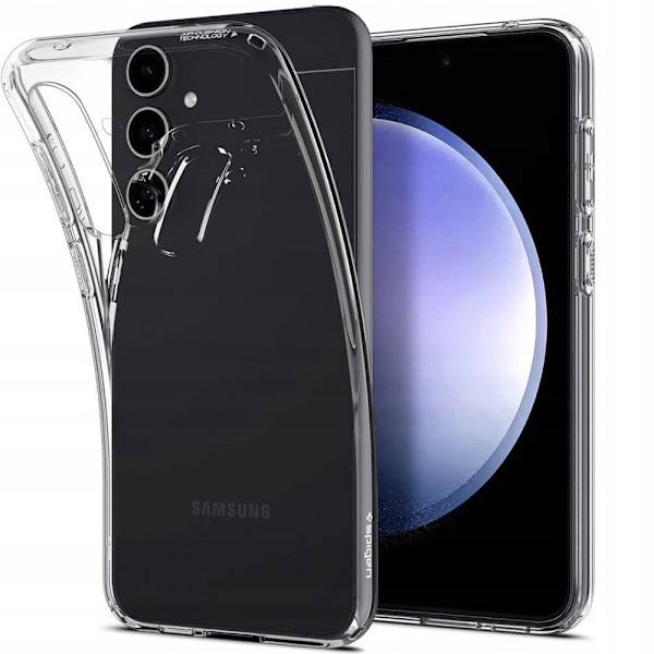 Spigen Liquid Crystal Bagcover til Samsung Galaxy S23 FE - Crys