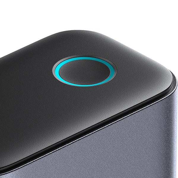 Joyroom GaN Laddstation 65W med 4xUSB-C och 2xUSB - Mörkgrå