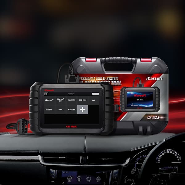 iCarsoft CR MAX OBD / OBD2 fejlkodelæser / bildiagnostisk værkt