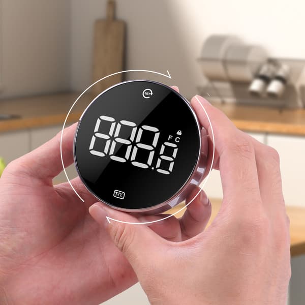 Digital termometer med °C/°F / Temperaturmätare med magnet