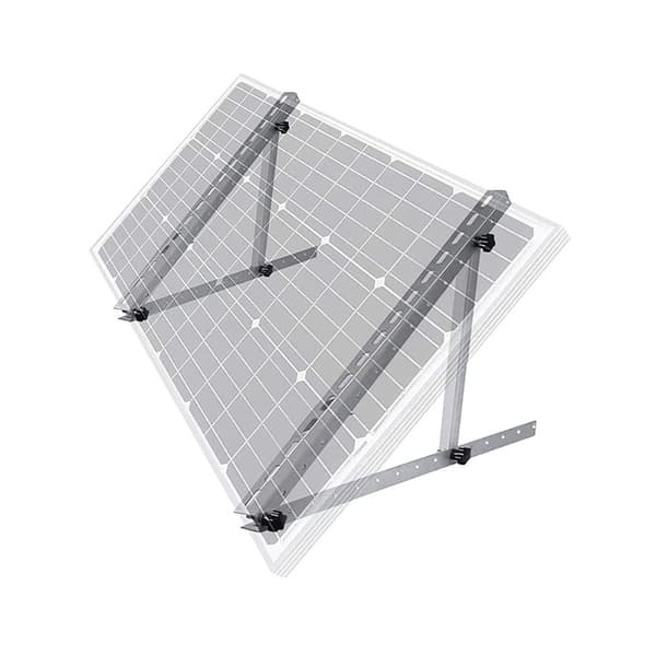 Stativ till solpaneler 114 cm - ett par