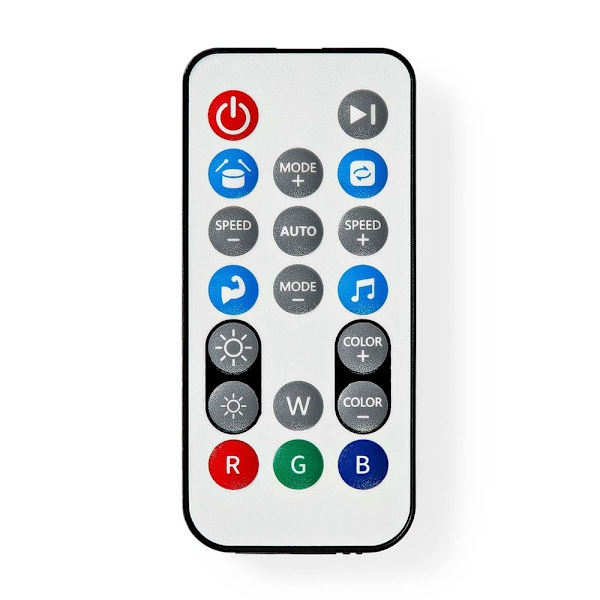Nedis SmartLife LED-seinävalaisin - Wi-Fi, RGBIC/lämmin valkoin