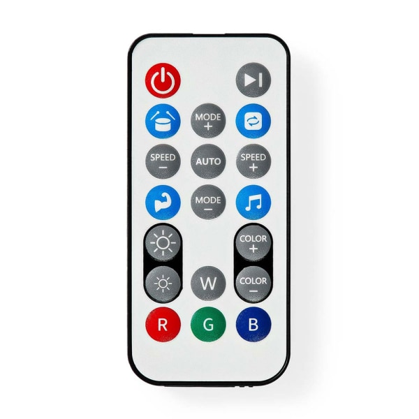 Nedis SmartLife LED væglampe - Wi-Fi, RGBIC/varm hvid