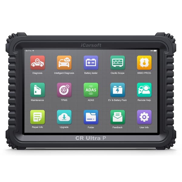 iCarsoft CR Ultra P Performance med J2534-understøttelse og 10,