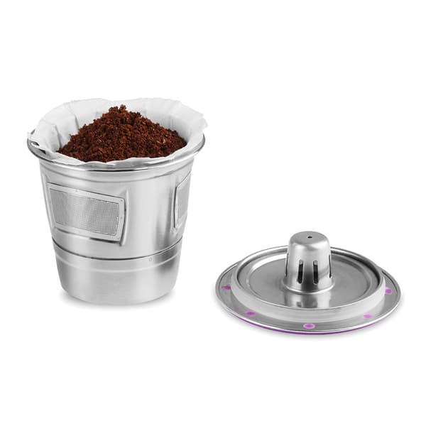 Genanvendelig kaffekapsel i rustfrit stål til Keurig / genopfyl