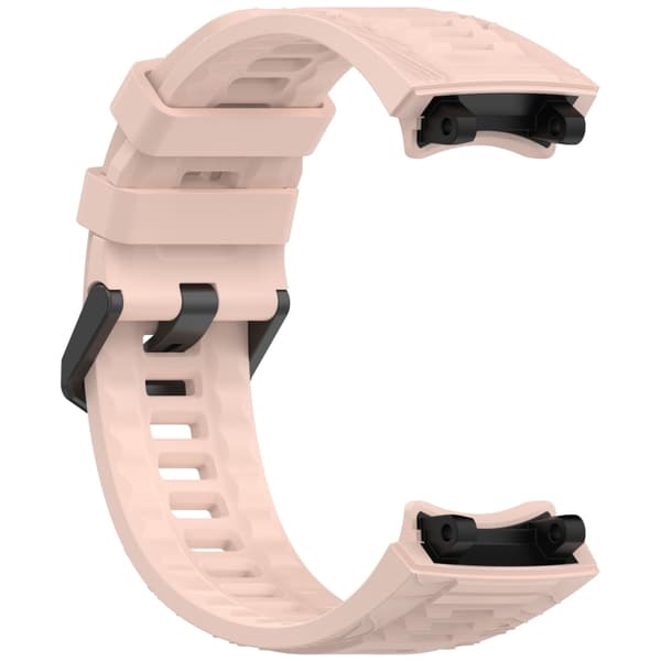 Silikonearmbånd til Amazfit T-Rex 3 med quick release - Pink