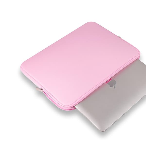 Laptopsleeve 15,6 tum rosa - laptopfodral / datorfodral i neopr