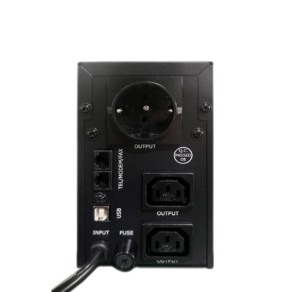 UPS-varavirtalähde 850 VA -  LCD-näyttö, USB-liitäntä