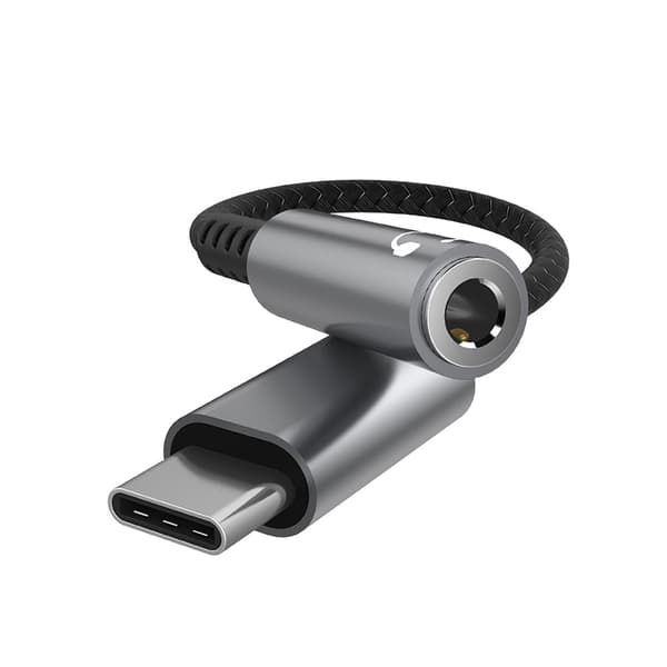 USB-C–AUX-kaapeli 3,5 mm - äänisovitin / sovitinkaapeli älypuhe