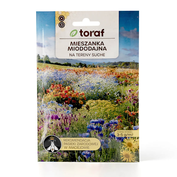 Frö till vildblommor Mix för torra områden – Nektarrika blommor