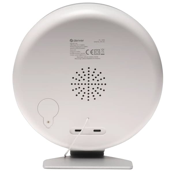 Vækkeur med wake-up light og FM-radio