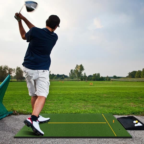 Slagmatta för golf 150x90cm