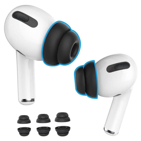 Støjreducerende ørepropper til AirPods Pro 1–2, 3 par i størrel
