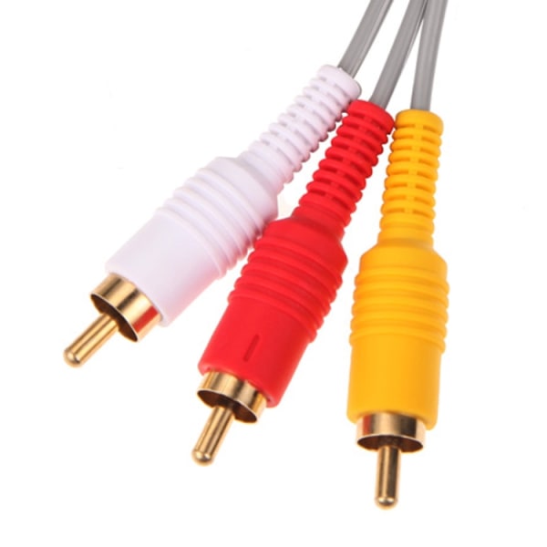 Komponenttikaapeli / TV-kaapeli - 3 RCA AV-kaapeli, joka on yht