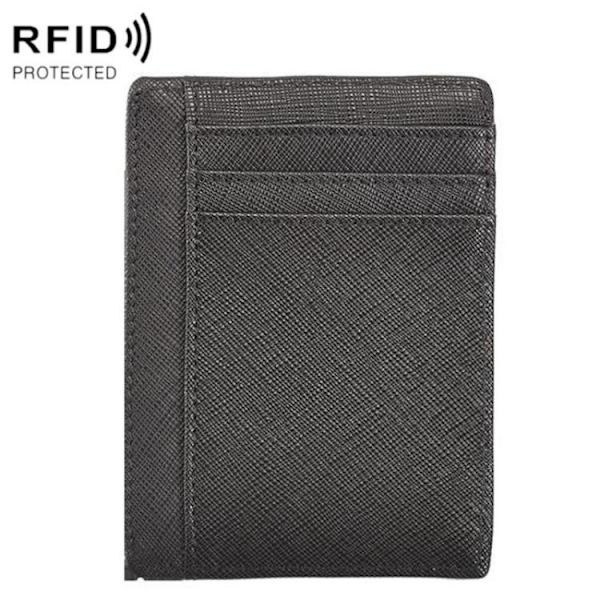 Kortholder med RFID-beskyttelse - Sort