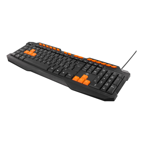 DELTACO Gaming  tangentbord, anti-ghosting Svart