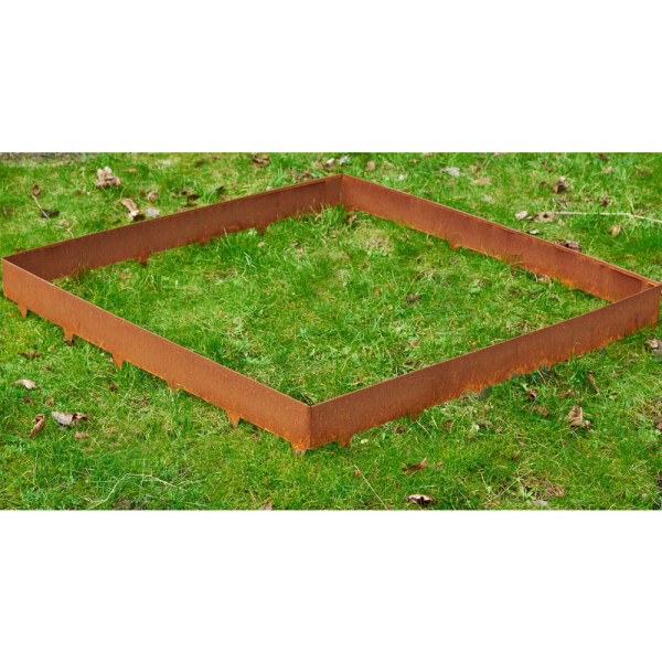 GROUW reunasuoja Corten-teräksestä – 4 kpl
