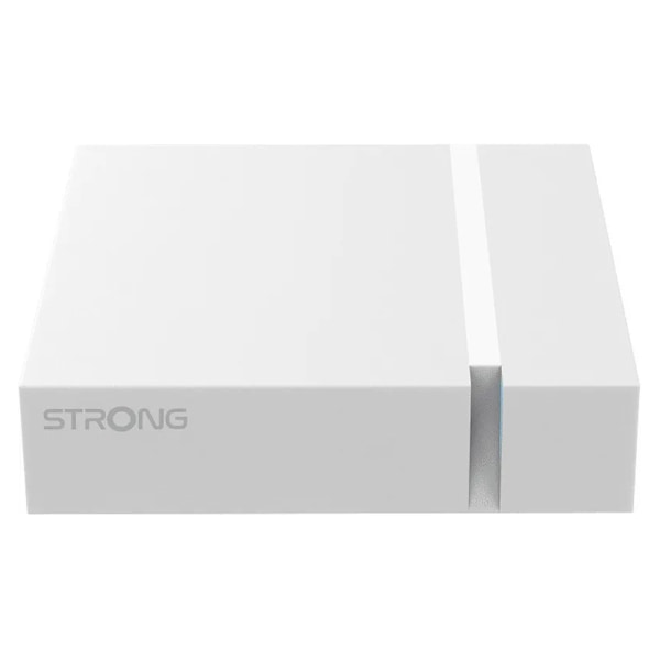 Strong Wi-Fi 4K Google TV-mediaspelare – vit, med Chromecast oc