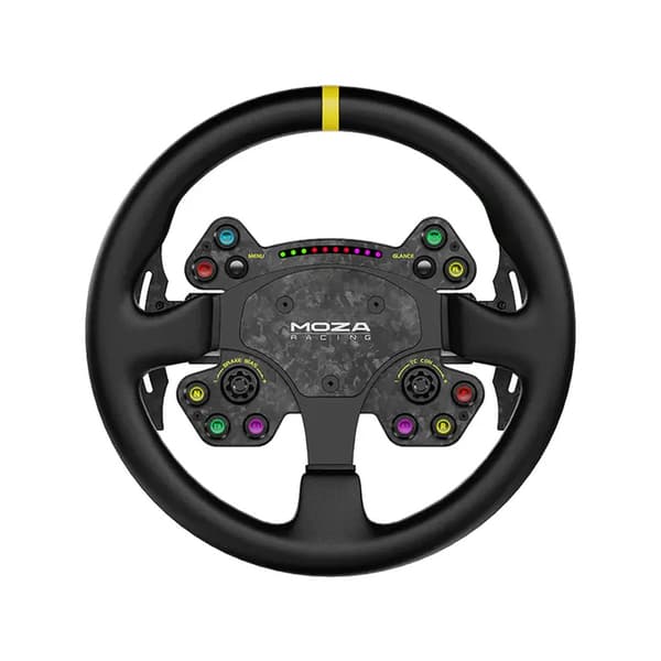 Moza RS V2 33 cm racerrat med quick release og LED-indikatorer