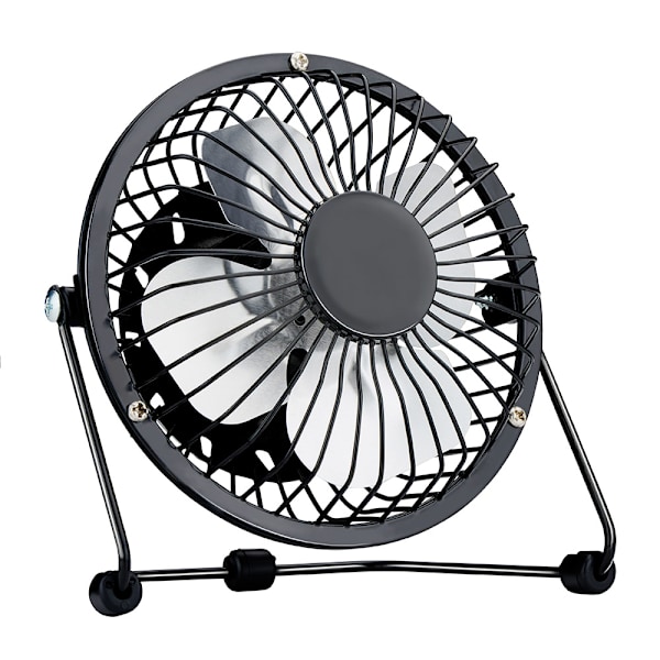 Bordventilator på 13 cm i diameter med USB-tilslutning