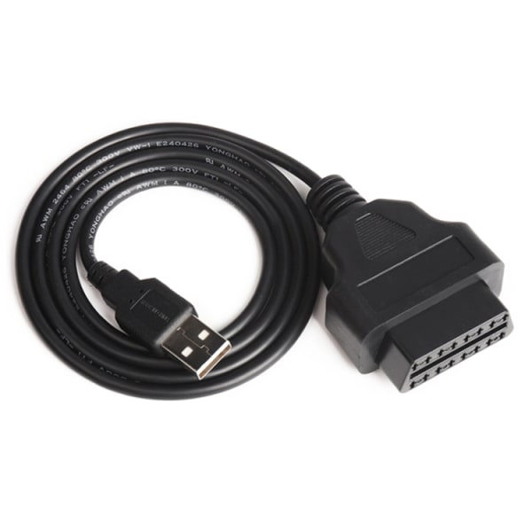 OBD 2 Naaras USB-kaapelille 1m