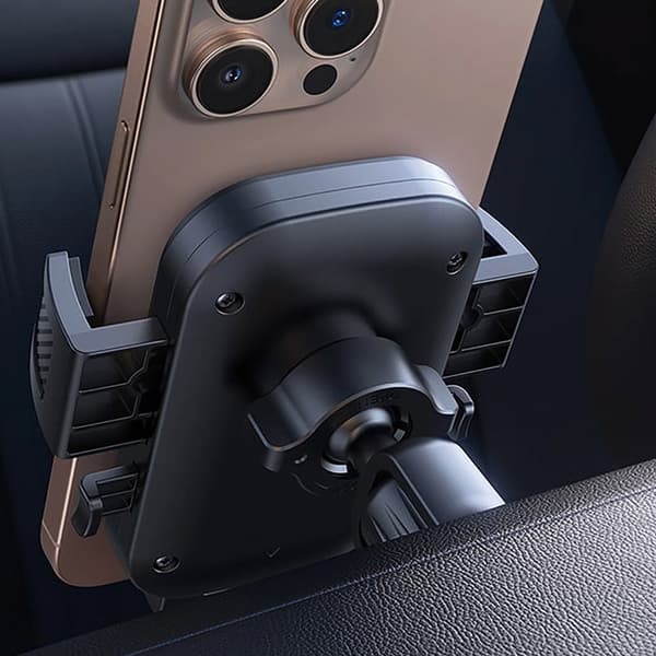 Joyroom mobilholder 360° til luftkanal i bil – Sort
