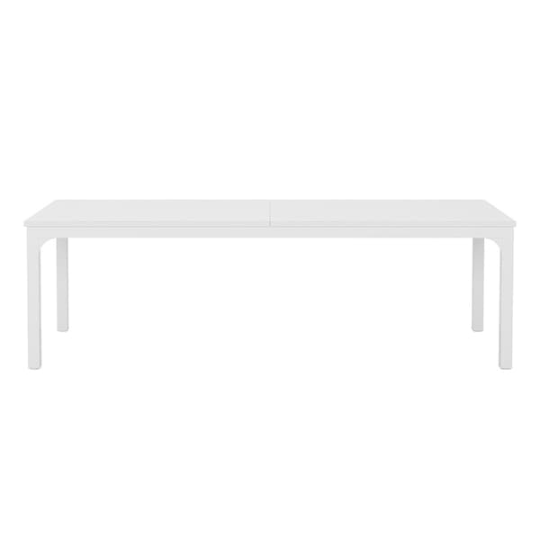 Matsalsbord 200x70cm - Vit
