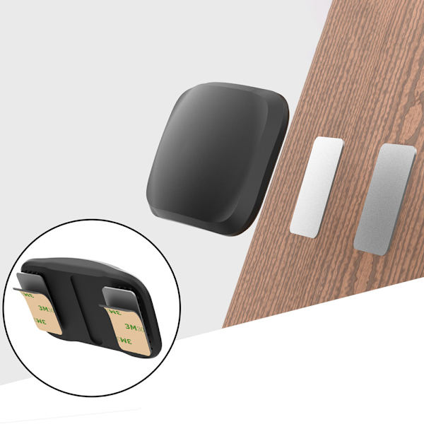 Magnetisk AirTag-holder - Sort