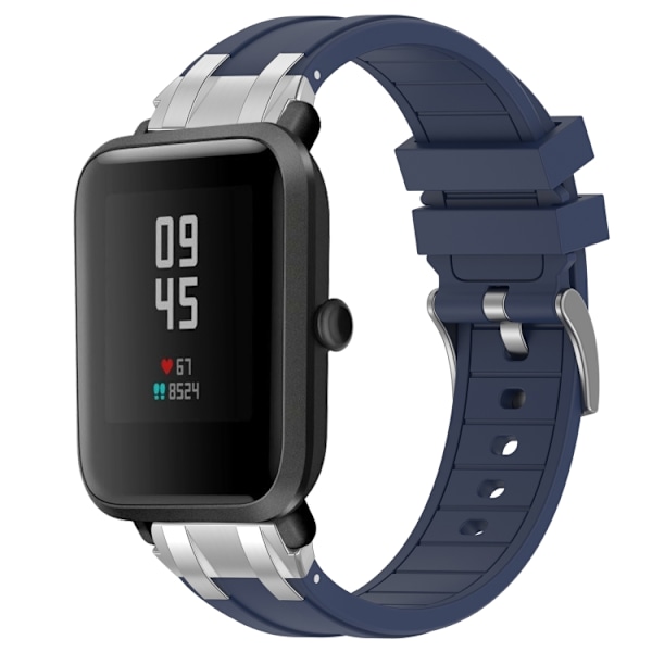 Silikonarmband till Amazfit Watch Bip 5 22mm - Blå