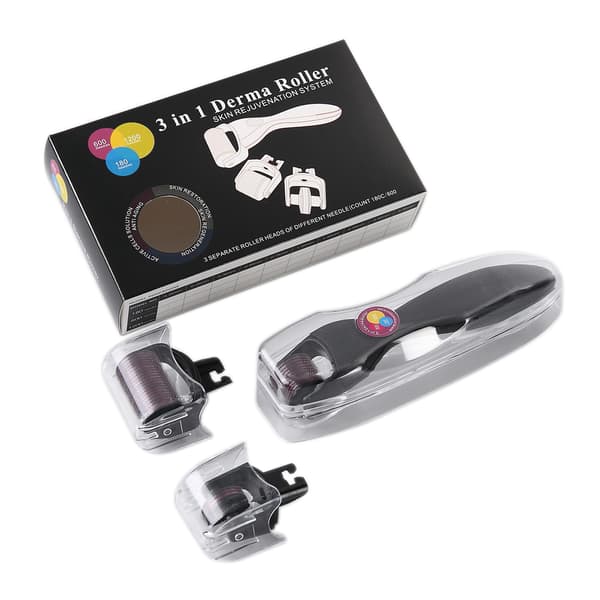 Dermaroller 3in1 til akne-ar/cellulite/rynker/ar