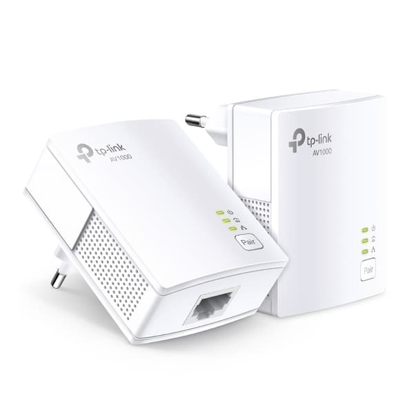 TP-Link TL-PA7017 KIT Powerline-adaptersæt / AV1000 netværksada
