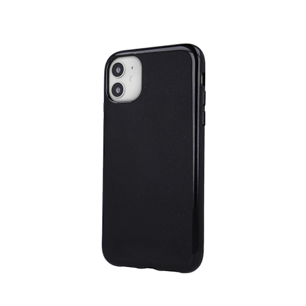 Kimalteleva takakuori Samsung Galaxy S21 Plus Musta