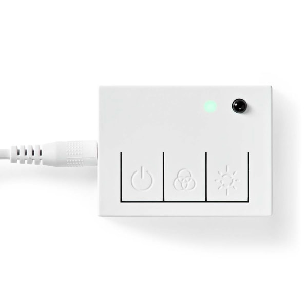 Nedis SmartLife LED væglampe - Wi-Fi, RGBIC/varm hvid