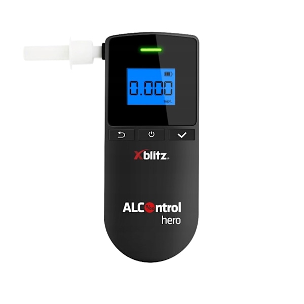 Xblitz Alcontrol Hero Alkoholimittari – Nopea ja tarkka mittaus