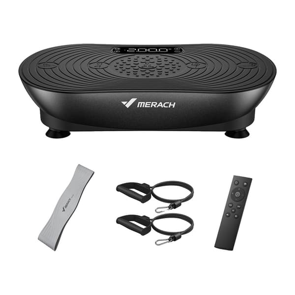 MERACH MR-2533B1-EU värinälevy 99 värinätasoa, Bluetooth, musta