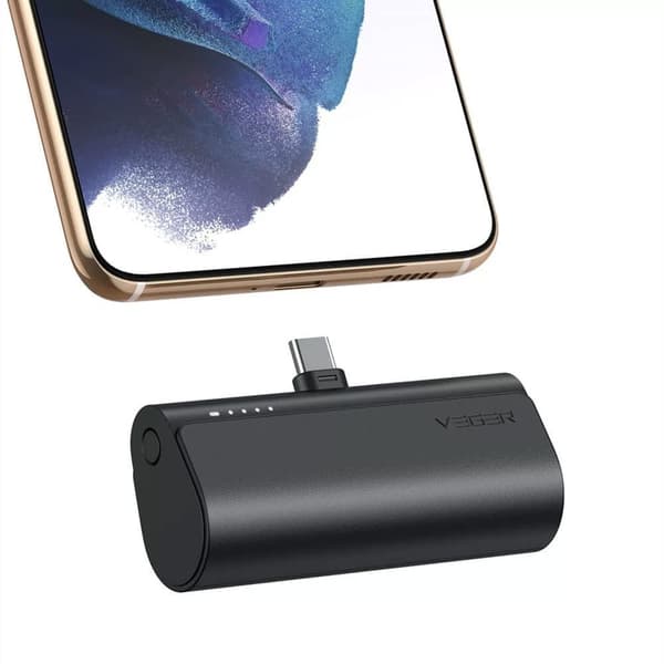 Veger PLUG ON W0556/V0556 Powerbank PD 3A 20W 5000mAh USB-C – S