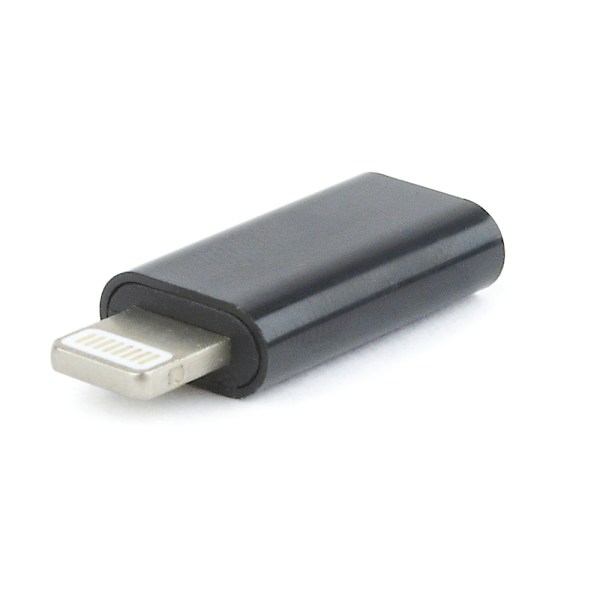USB-sovitin, jossa on USB-C-Lightning-liitäntä
