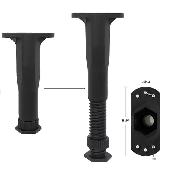 Justerbare møbelben 20-37cm