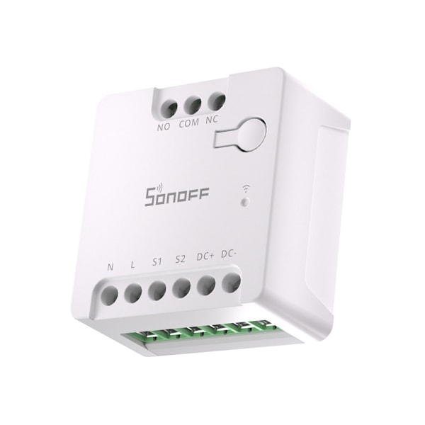WiFi-switch med Matter-understøttelse, potentialfrit stik og 12