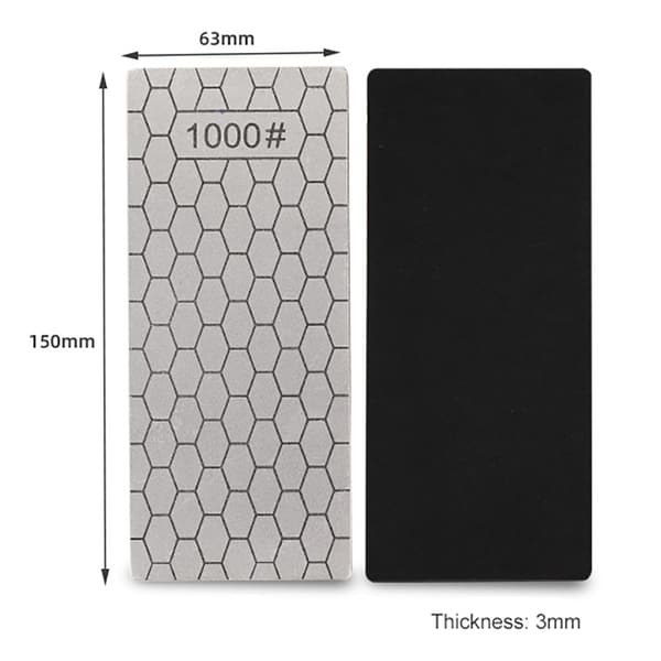 Diamantslibesten 1000# / diamantslibesten 150 x 63 mm / slibest