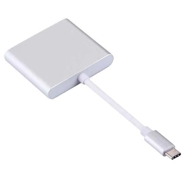 Adapter USB 3.1 Typ-C hane till USB-C, HDMI & USB 3.0 hona – st